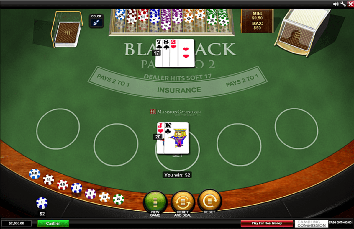 What is live royale blackjack game