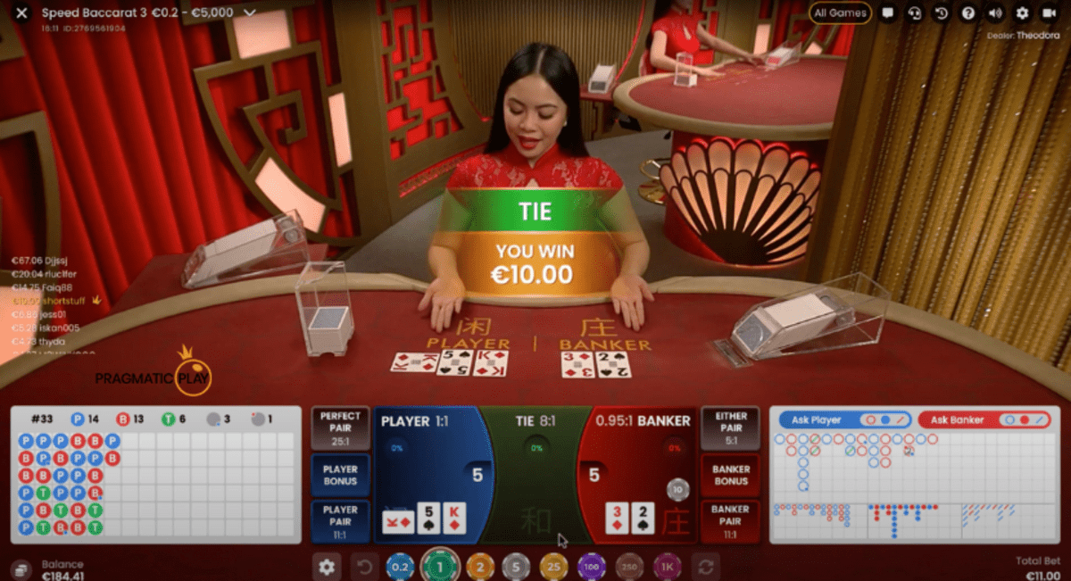 Live Speed Baccarat Rules and Gameplay